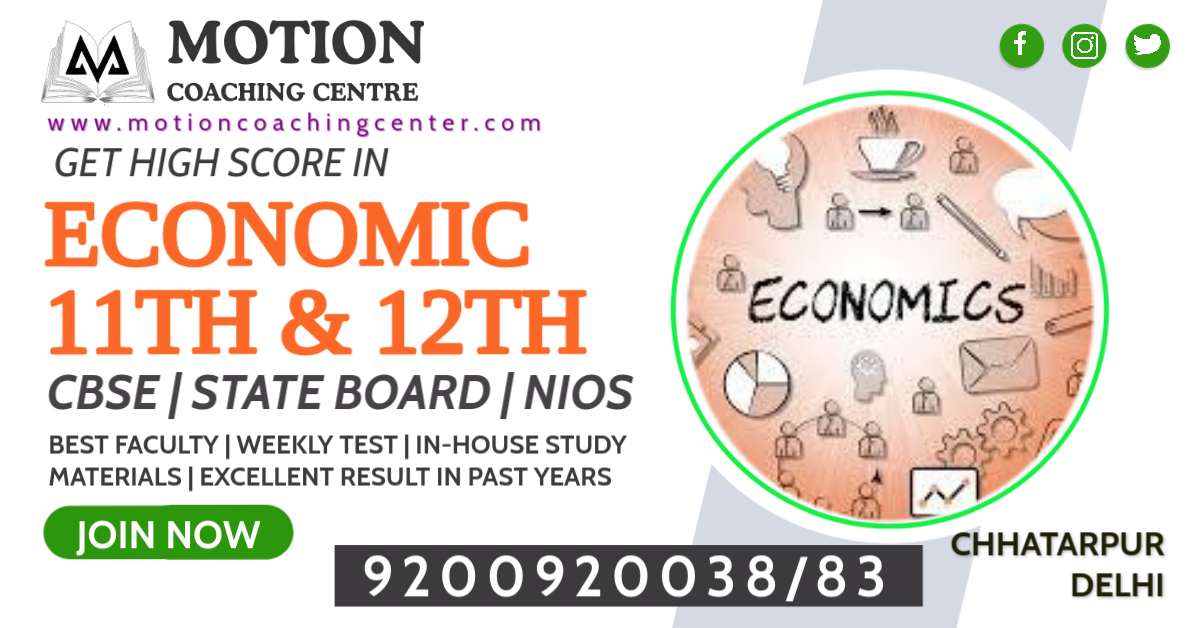 ECO CLASSES MOTION CHHATARPUR SOUTH DELHI TUITION COACHING