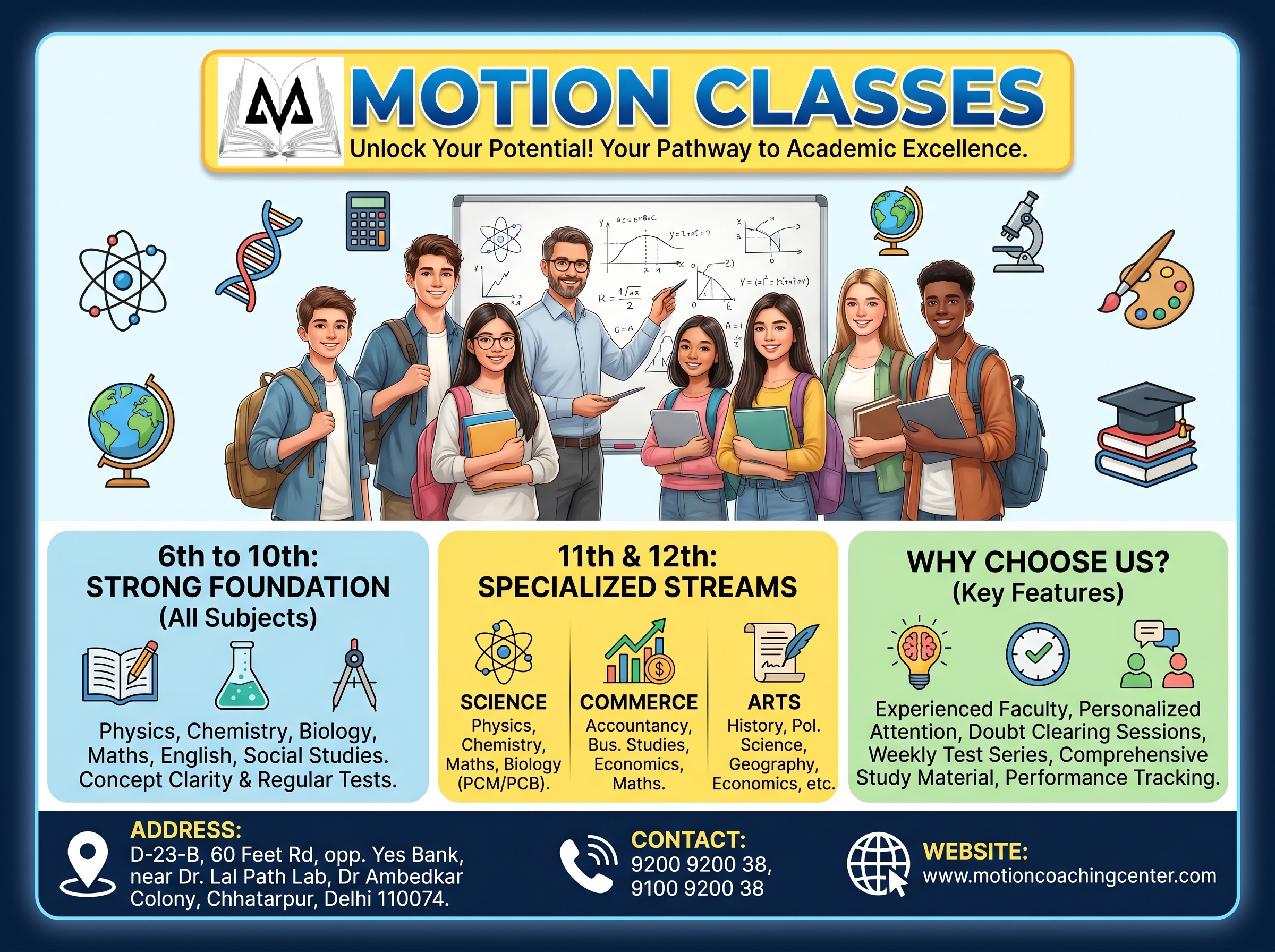 motion classes delhi